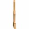 Ekena Millwork Richland Rough Sawn Timber Gable Bracket, Western Red Cedar, 72"W x 36"H x 2"D x 6"F, 12/12 Pitch GBW072X36X0206RIC00RWR - alternate 2